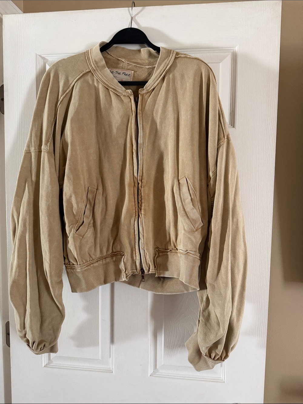 Free People full zip jacket size XL